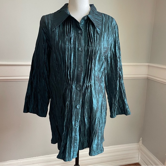 Threaded Pear Noelle 3 4 Sleeve Blouse